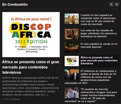 En Combustion, una de las secciones más relevantes de Audiovisual 451